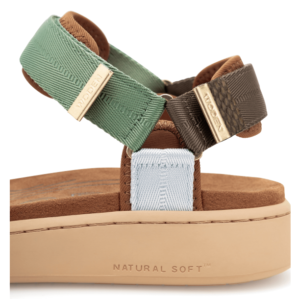Woden Sandaler - Line - Algae Multi