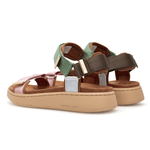 Woden Sandaler - Line - Algae Multi