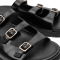 Woden Shoe the Bear Sandal - Ellen Buckle - Black