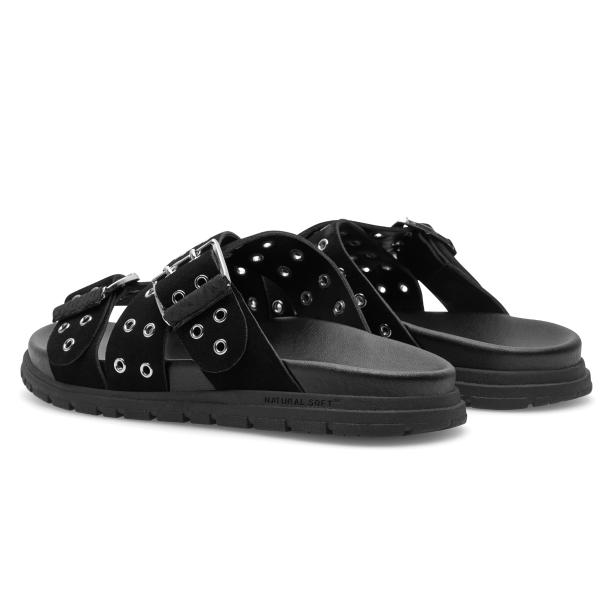 Woden Shoe the Bear Sandal - Tilde - Black