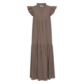 Mos Mosh Kjole - MMWaldy Izha Dress - Chocolate Chip
