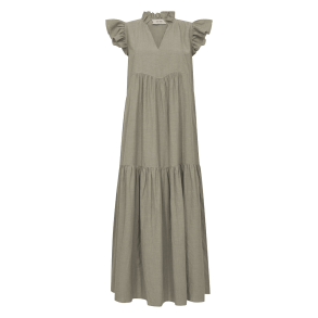 Mos Mosh Kjole - MMWaldy Izha Dress - Burnt Olive