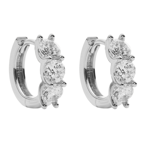 Sparv reringe - Weekend Earrings - Slv