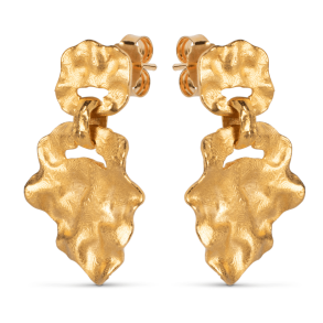 Enamel reringe - Windy Small - Forgyldt