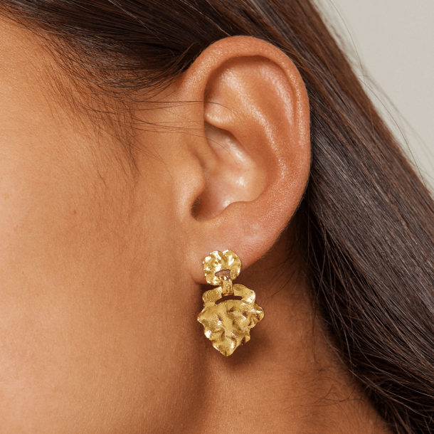 Enamel reringe - Windy Small - Forgyldt