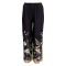 Black Colour Bukser - BCZennia Pant - Black Flower