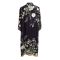 Black Colour Kjole - BCZennia Flower Dress - Black Flower