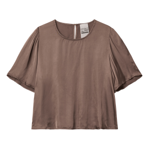 Project AJ117 Bluse - Rose - Coffee