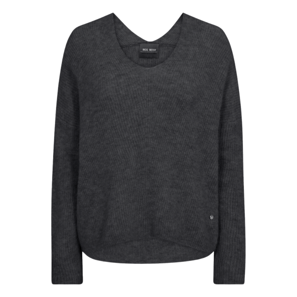 Mos Mosh Strik - MMThora V-neck Knit - Phantom