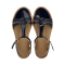 Angulus Sandal - Klassisk Remsandal - Navy