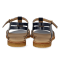 Angulus Sandal - Klassisk Remsandal - Navy