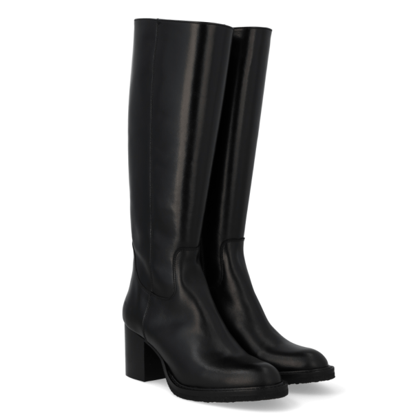 Angulus Stvler - Langskaftet Lderstvle - Black