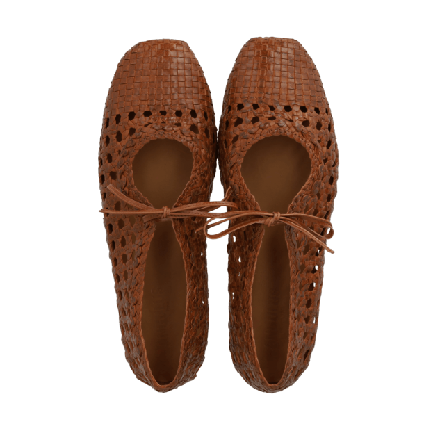 Angulus Sko - Ballerina - Brown