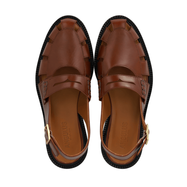 Angulus Sko - Slingback loafer - Brown