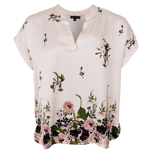 Black Colour Bluse - BCBeatrix SS - Naturel