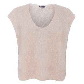 Black Colour Strik - BCBjoerk Pullover Vest - Latte
