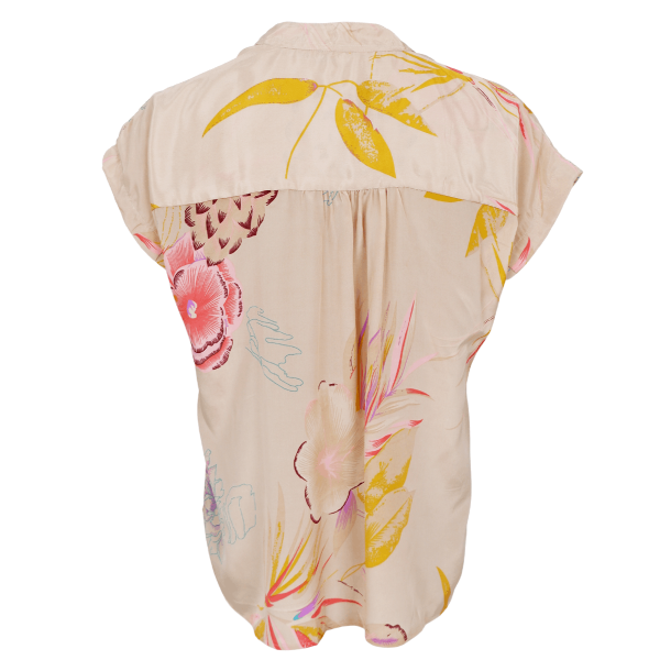 Black Colour Bluse - BCLuna Andrea S/S Blouse - Poppy Rose