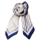 Black Colour T�rkl�de - BCTyra Mini Scarf - Navy