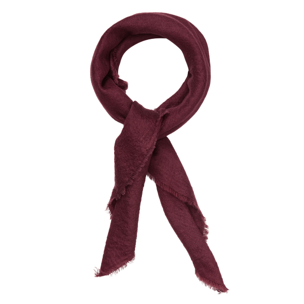 Becksöndergaard Trklde -  Cashma Small Scarf - Burgundy