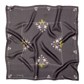 Becksöndergaard Trklde -  Broderia Sia Scarf - Forged Iron Gray