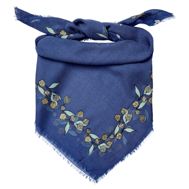 Becksöndergaard Trklde -  Carna Woo Scarf - Purple Dusk