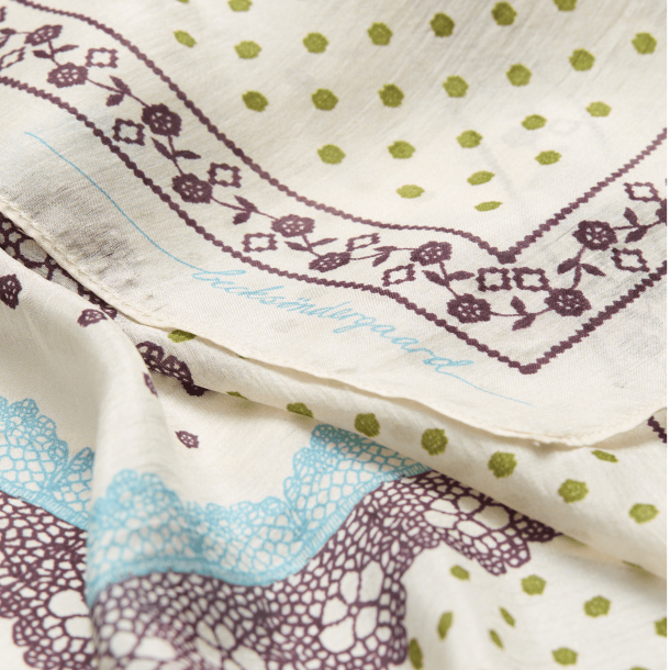 Becksöndergaard Trklde - Lacia Tabby Sia Scarf - Birch White