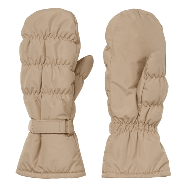 Becksöndergaard Vanter - Padded Nylona Mitten - Ginger Beige