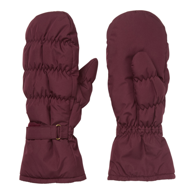 Becksöndergaard Vanter - Padded Nylona Mitten - Burgundy