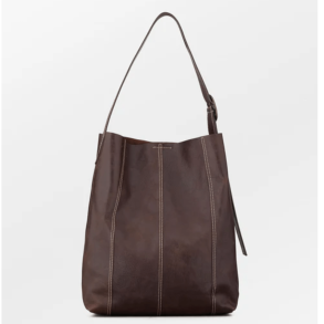 Becksöndergaard Taske - Panel Mae Buckle Bag - Chocolate Torte