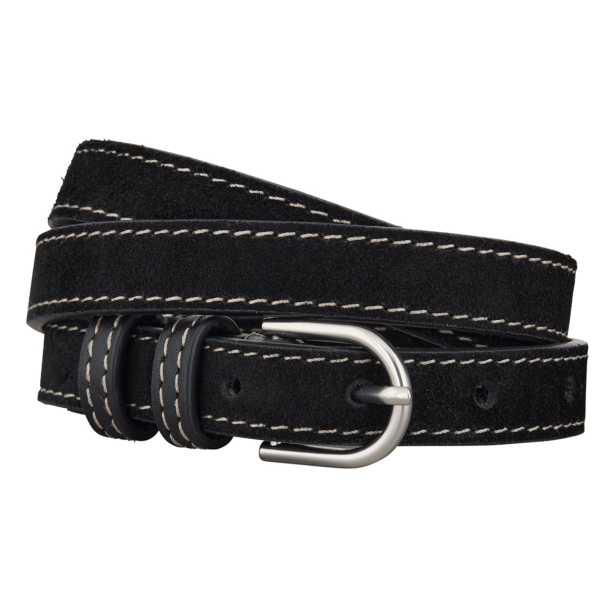 Becksöndergaard Blte - Suede Zoe Belt - Black