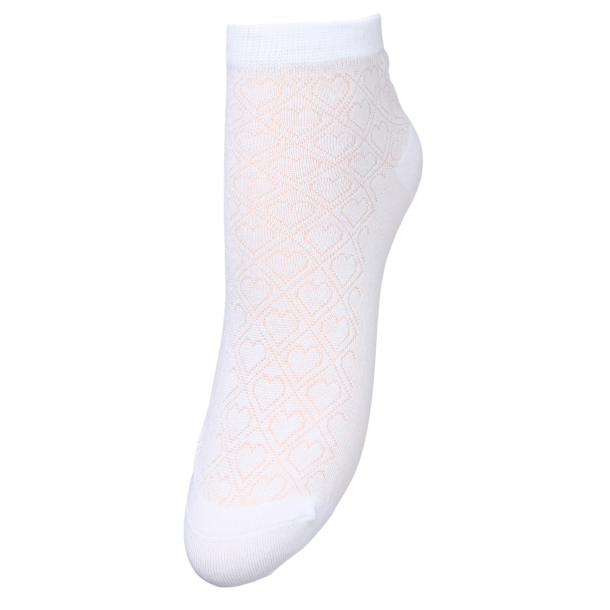 Becksöndergaard Strmper - Short Signa Cotta Sock - White