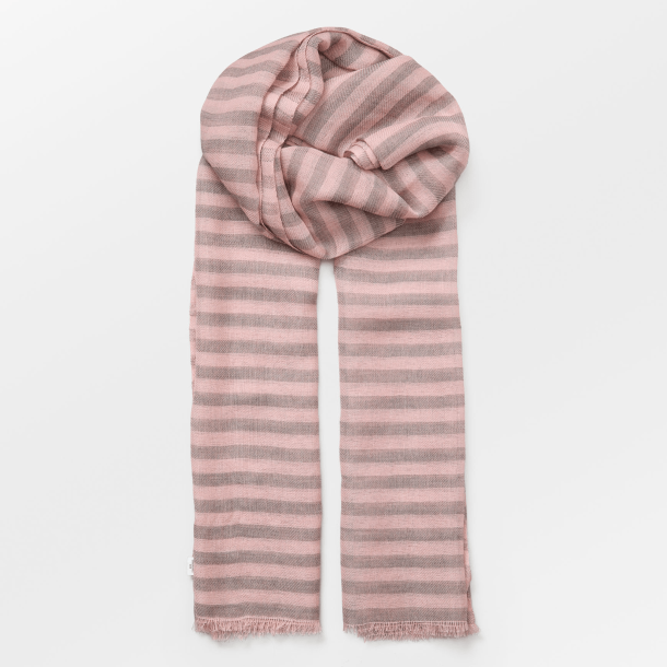 Becksöndergaard Trklde - Telio Long Wica Scarf - Smoked Gray