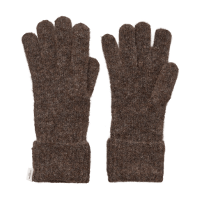 Becks�ndergaard Vanter - Alpaca Wool Glove - Hot Fudge Brown