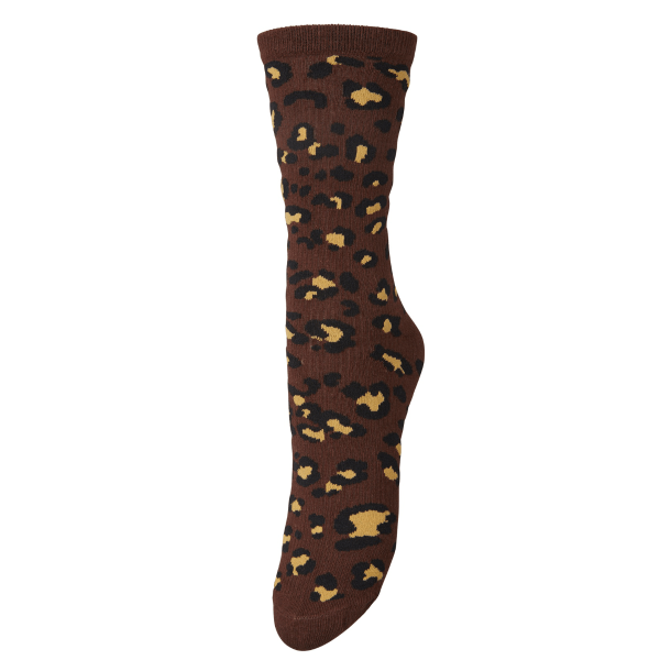 Becks�ndergaard Str�mper - Leony Cotta Sock - Chocolate Brown