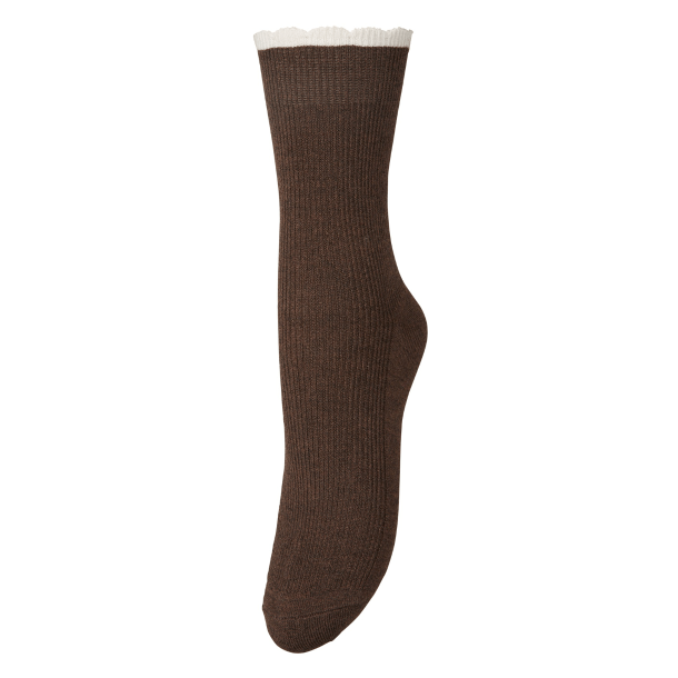 Becks�ndergaard Str�mper - Talula Sock - Hot Fugde Brown