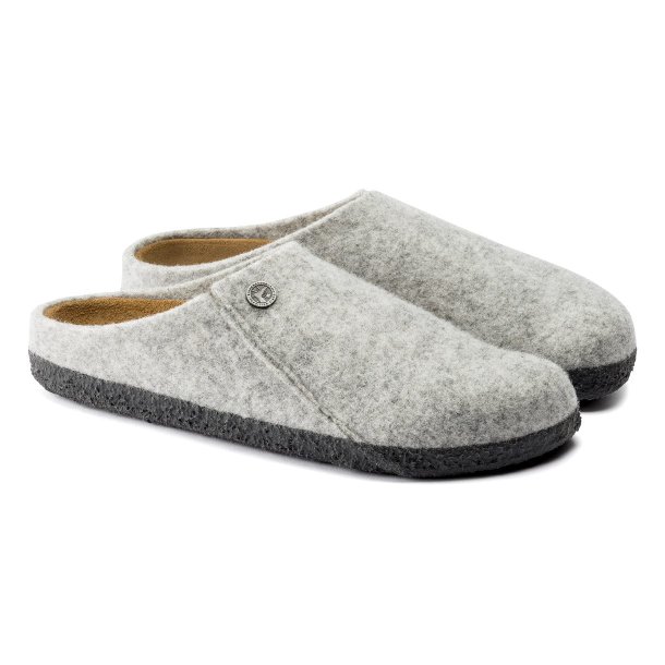 Birkenstock Hjemmesko - Zermatt Rivet - Light Grey