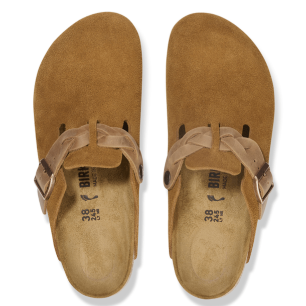 Birkenstock Slip-in - Boston Braided - Mink