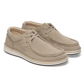 Birkenstock Sko - Pasadena Suede Leather - Taupe