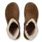Birkenstock St�vler - Uppsala Zip Shearling - Dark Tea