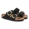 Birkenstock Arizona Big Buckle Sandal - Black Gold
