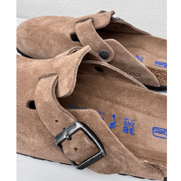 Birkenstock Slip-in - Boston SFB - Dark Tea Tonal