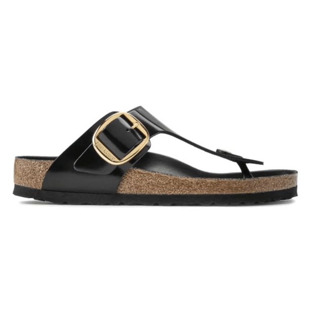 Birkenstock Sandal - Gizeh High Shine - Black