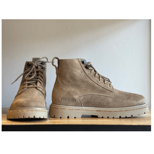 Birkenstock Stvler - Highwood Lace Suede - Taupe