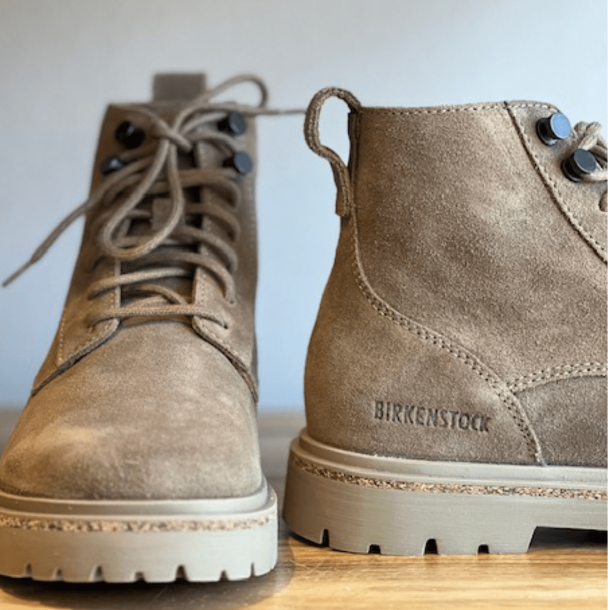 Birkenstock Stvler - Highwood Lace Suede - Taupe