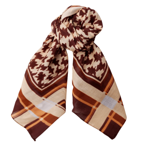 Black Colour T�rkl�de - BCWilla Mini Scarf - Espresso