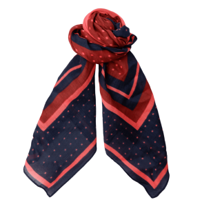 Black Colour T�rkl�de - BCCaudrey Mini Scarf - Navy