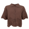 Black Colour Skjorte - BCAgneta Lace Blouse - Espresso