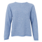 Black Colour Strik - BCDell Knit Jumper - Light Blue