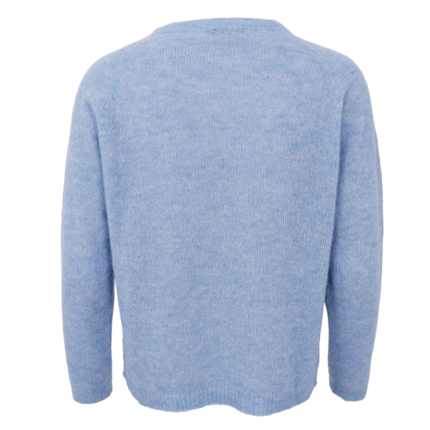Black Colour Strik - BCDell Knit Jumper - Light Blue