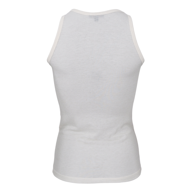 Black Colour Bluse - BCFaye Lurex Top - Off White